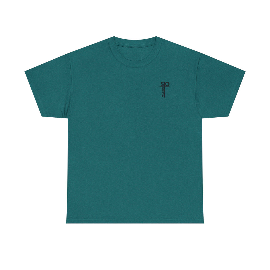 Leave Your Mark — Mark 16:15 Back Print Tee