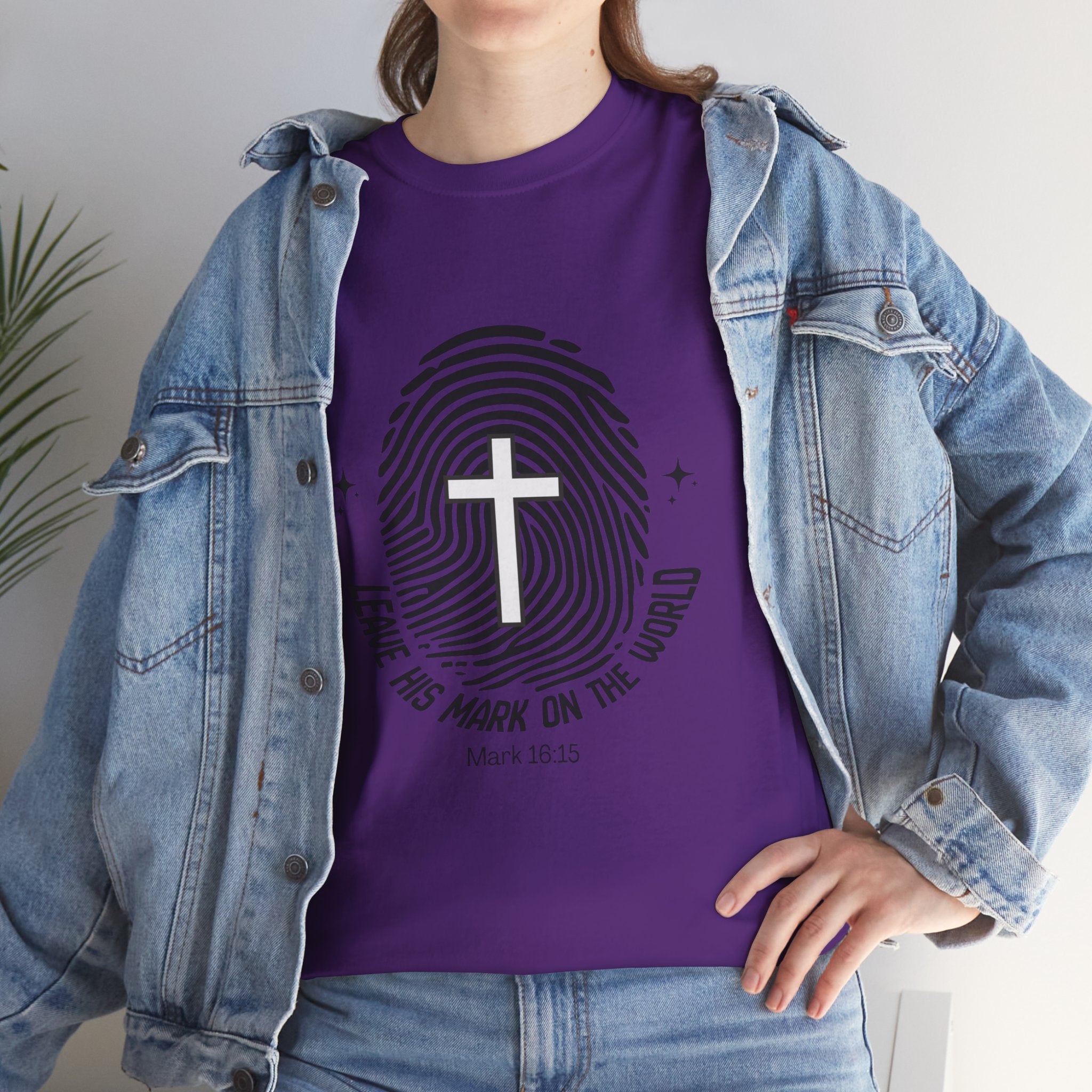 “Leave Your Mark — Mark 16:15 Tee”