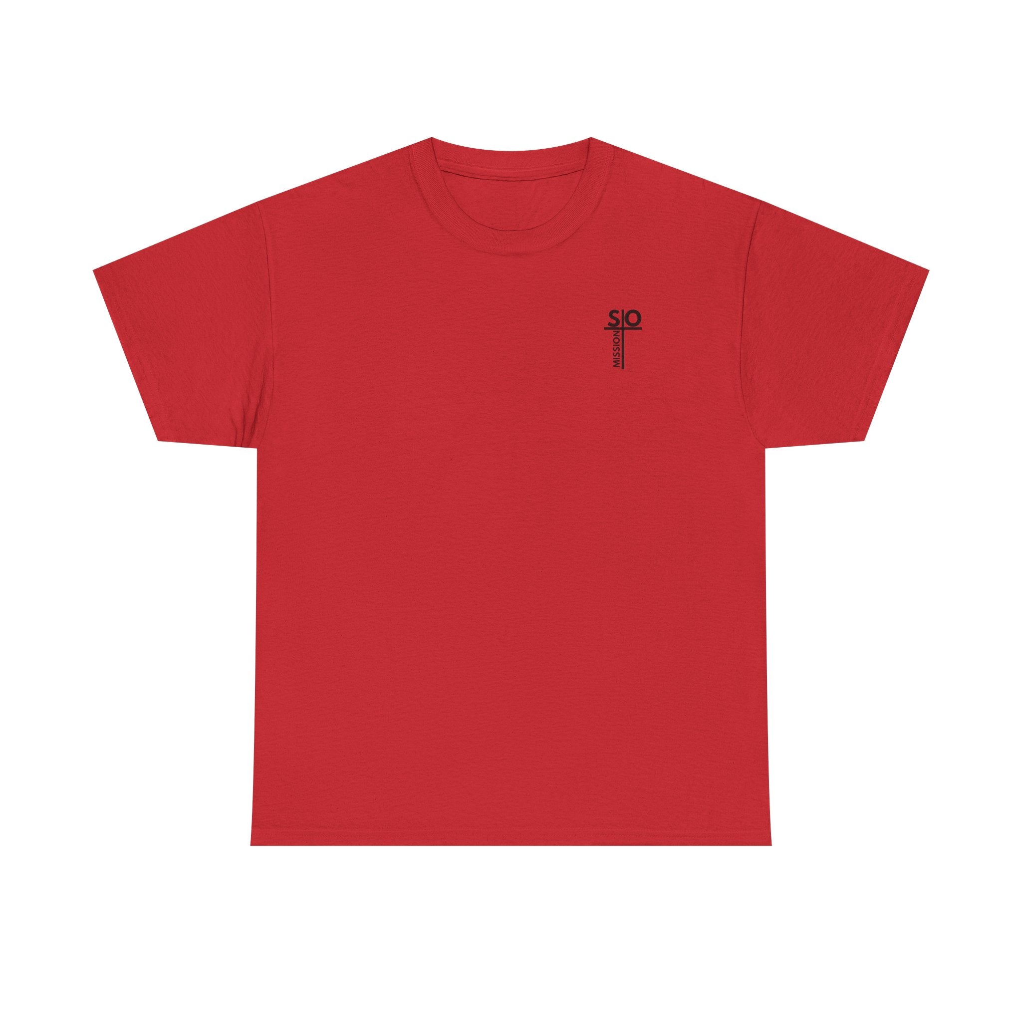 Leave Your Mark — Mark 16:15 Back Print Tee