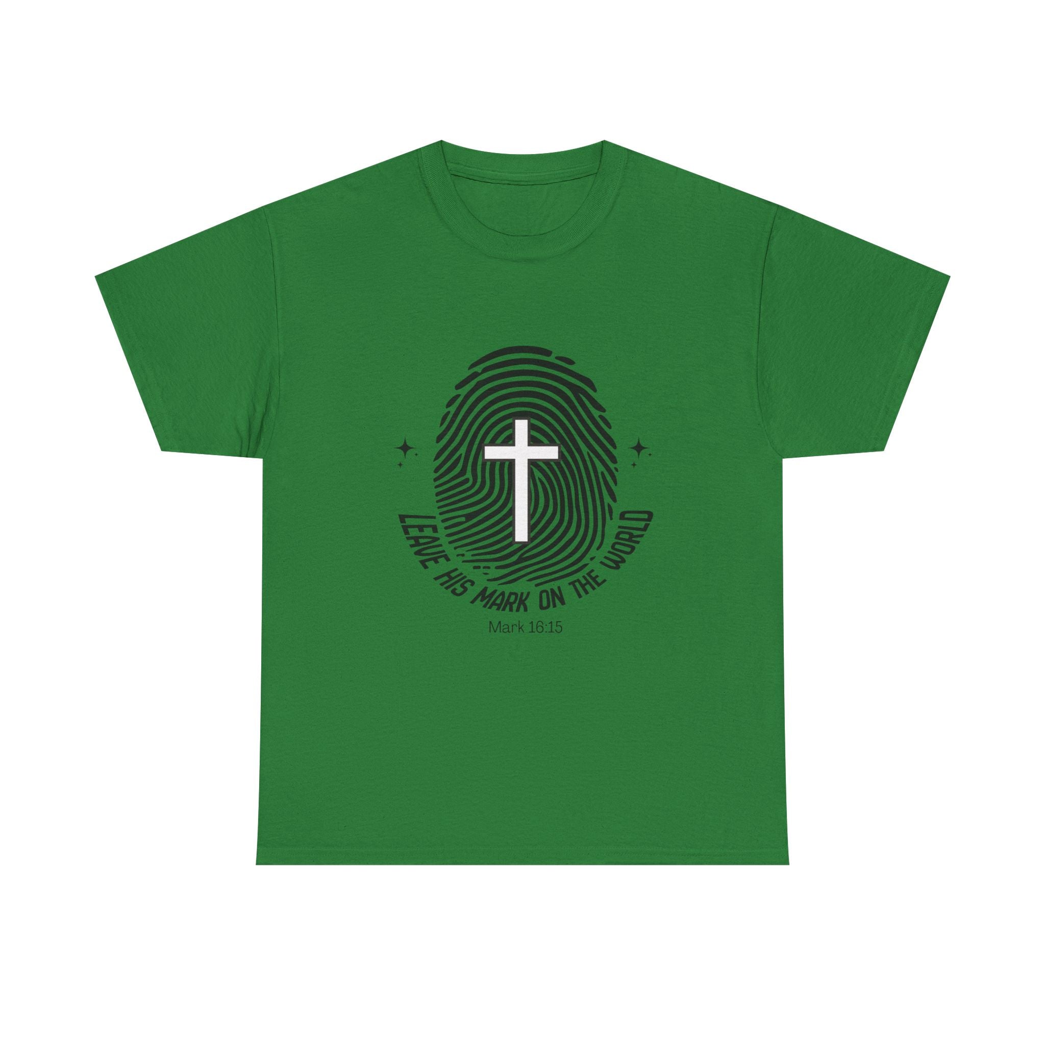 “Leave Your Mark — Mark 16:15 Tee”