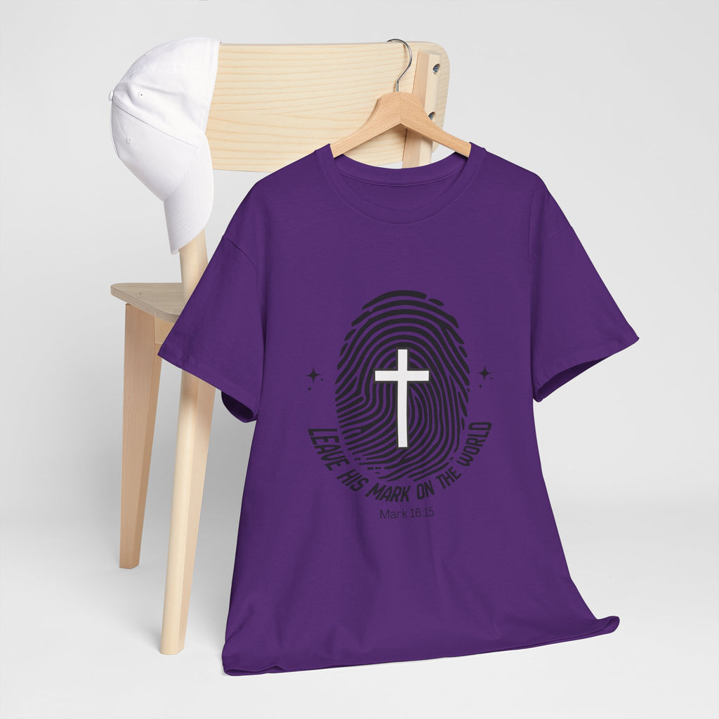 “Leave Your Mark — Mark 16:15 Tee”