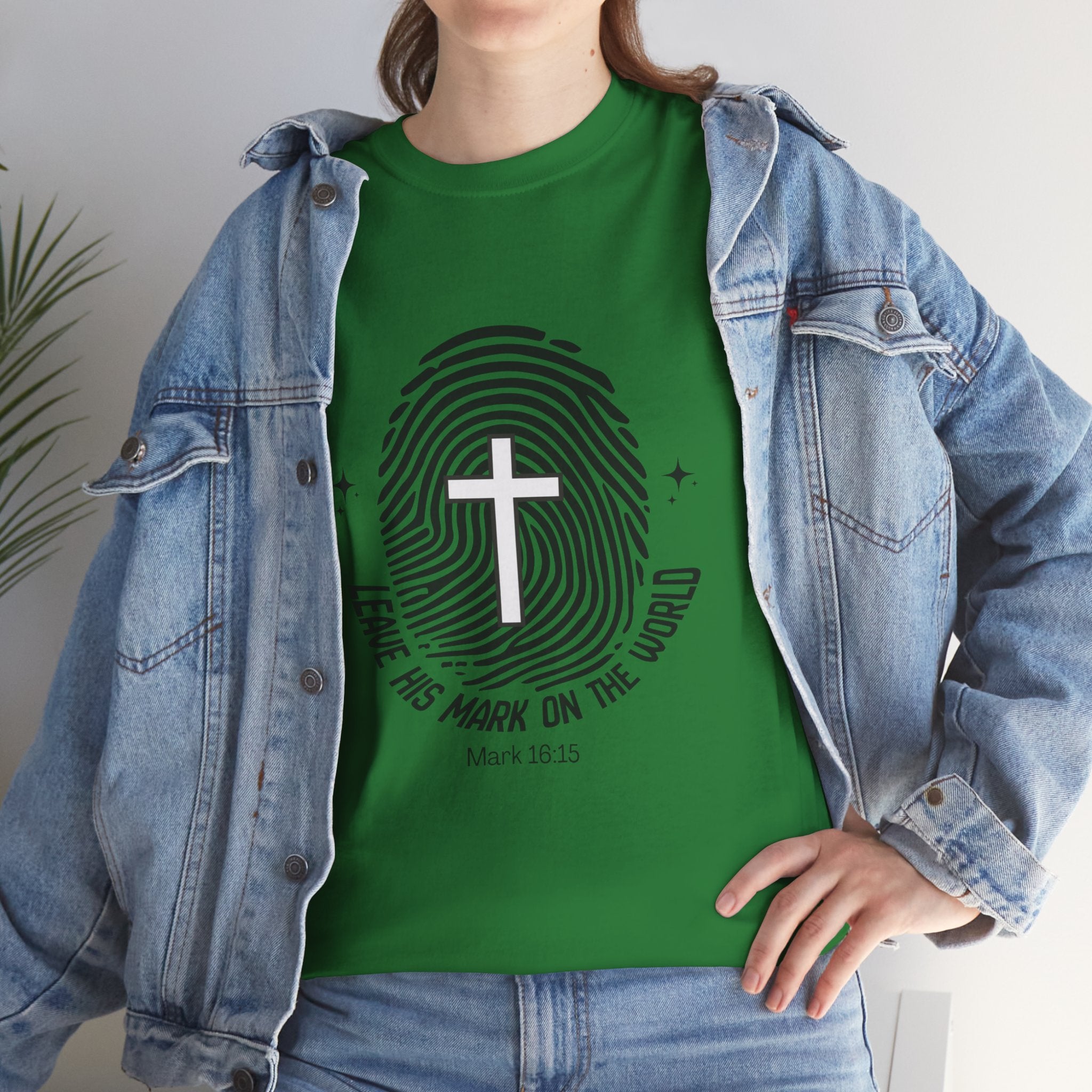 “Leave Your Mark — Mark 16:15 Tee”