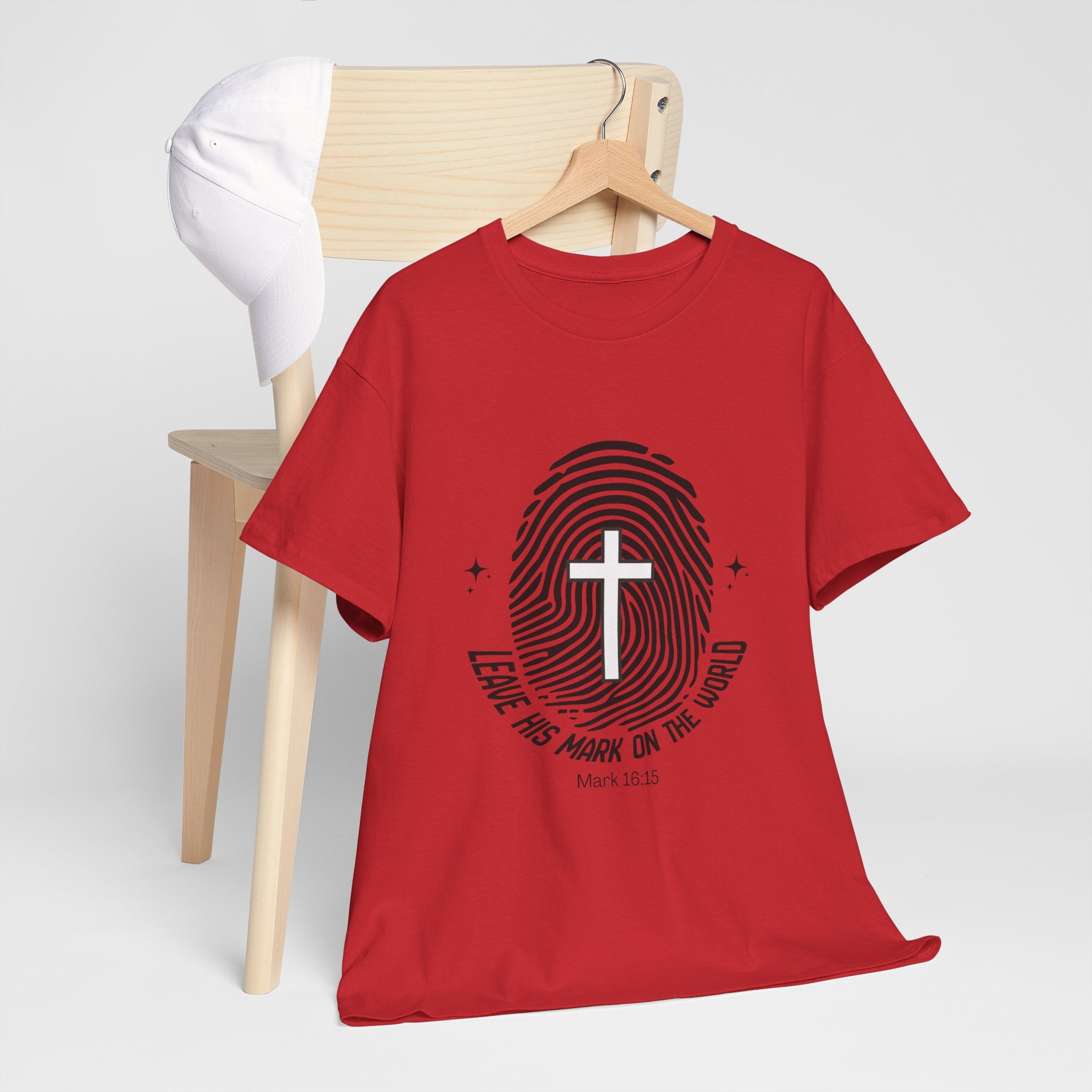 “Leave Your Mark — Mark 16:15 Tee”