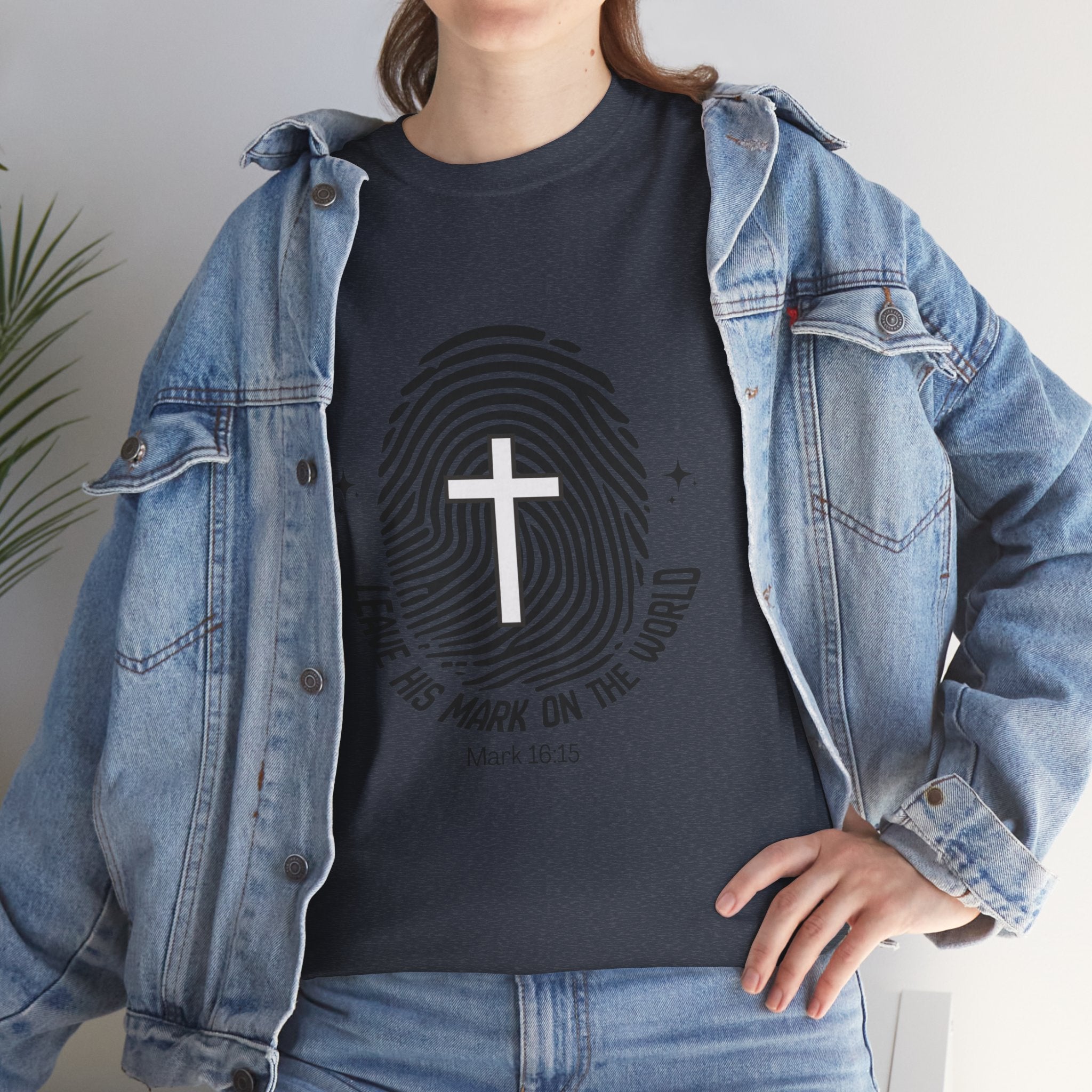 “Leave Your Mark — Mark 16:15 Tee”
