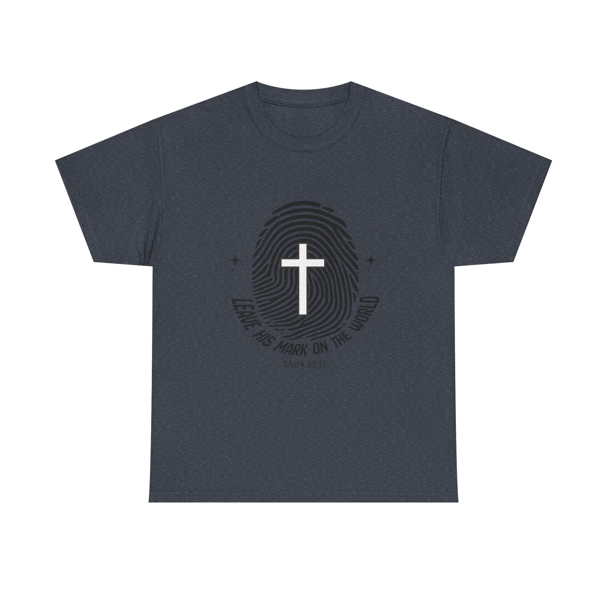 “Leave Your Mark — Mark 16:15 Tee”