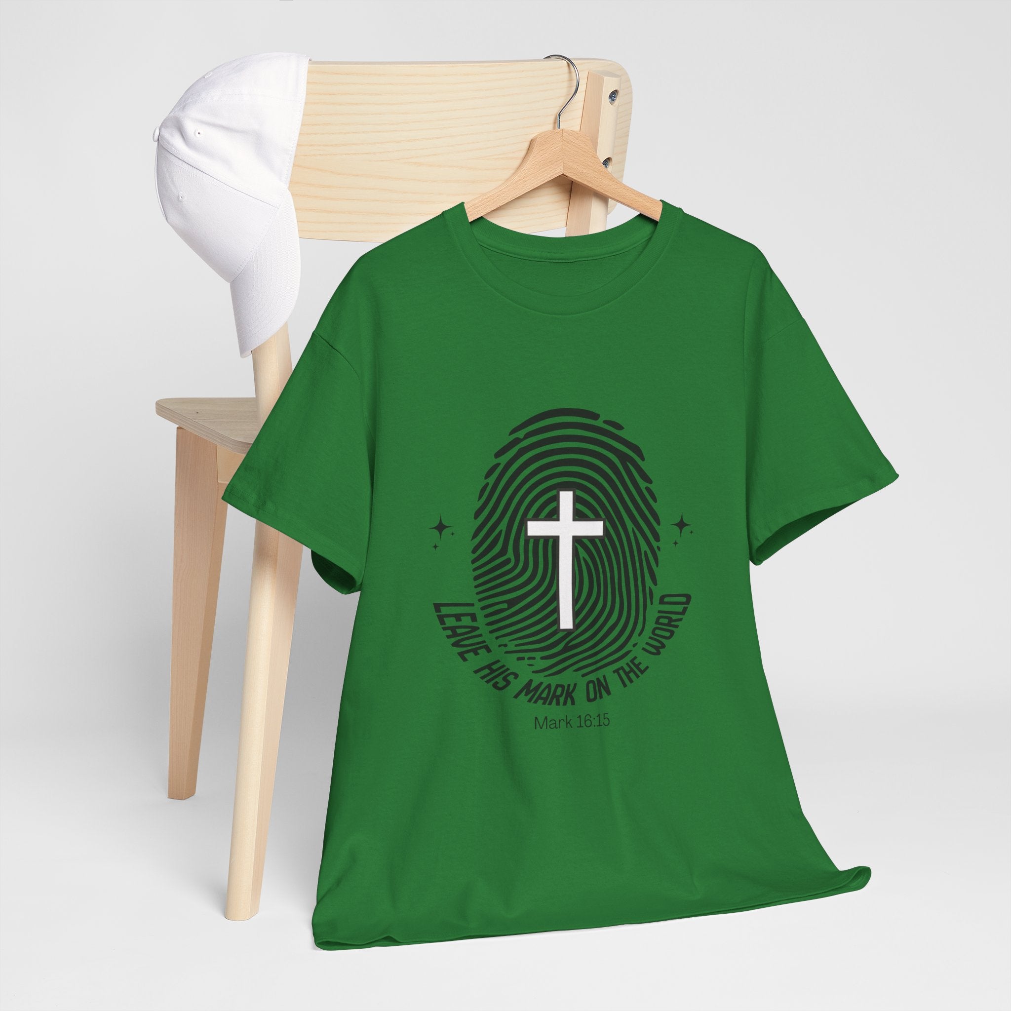 “Leave Your Mark — Mark 16:15 Tee”