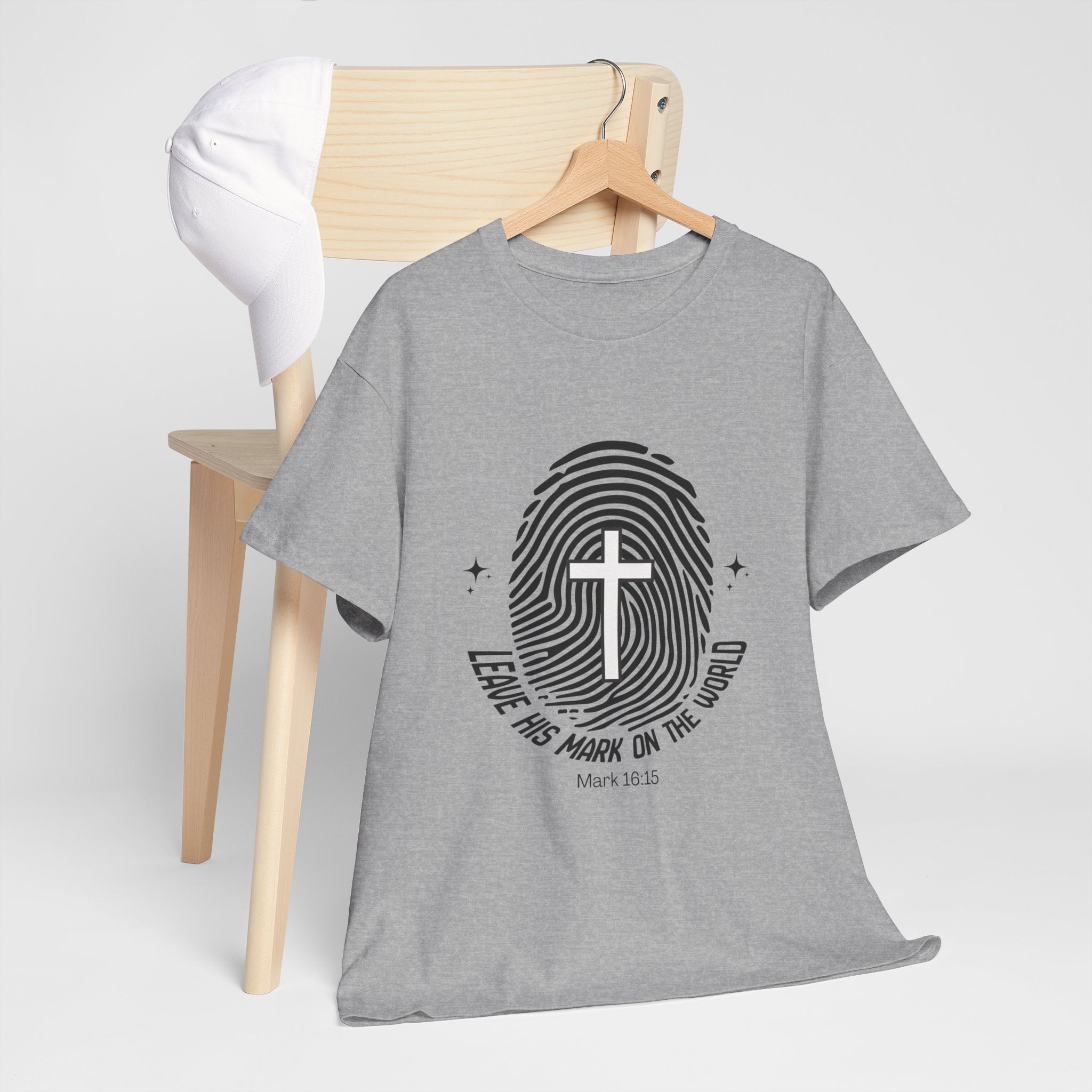 “Leave Your Mark — Mark 16:15 Tee”