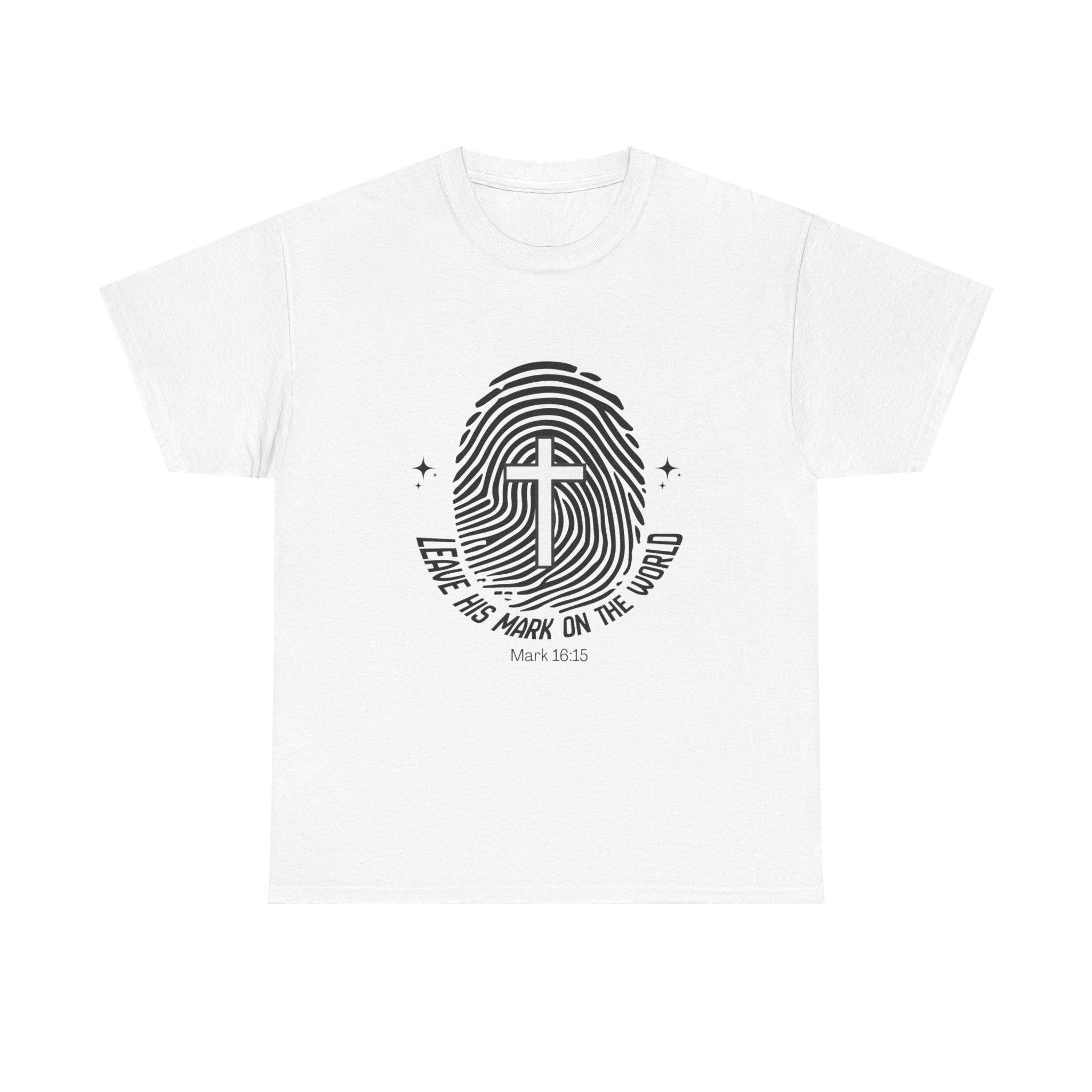 “Leave Your Mark — Mark 16:15 Tee”