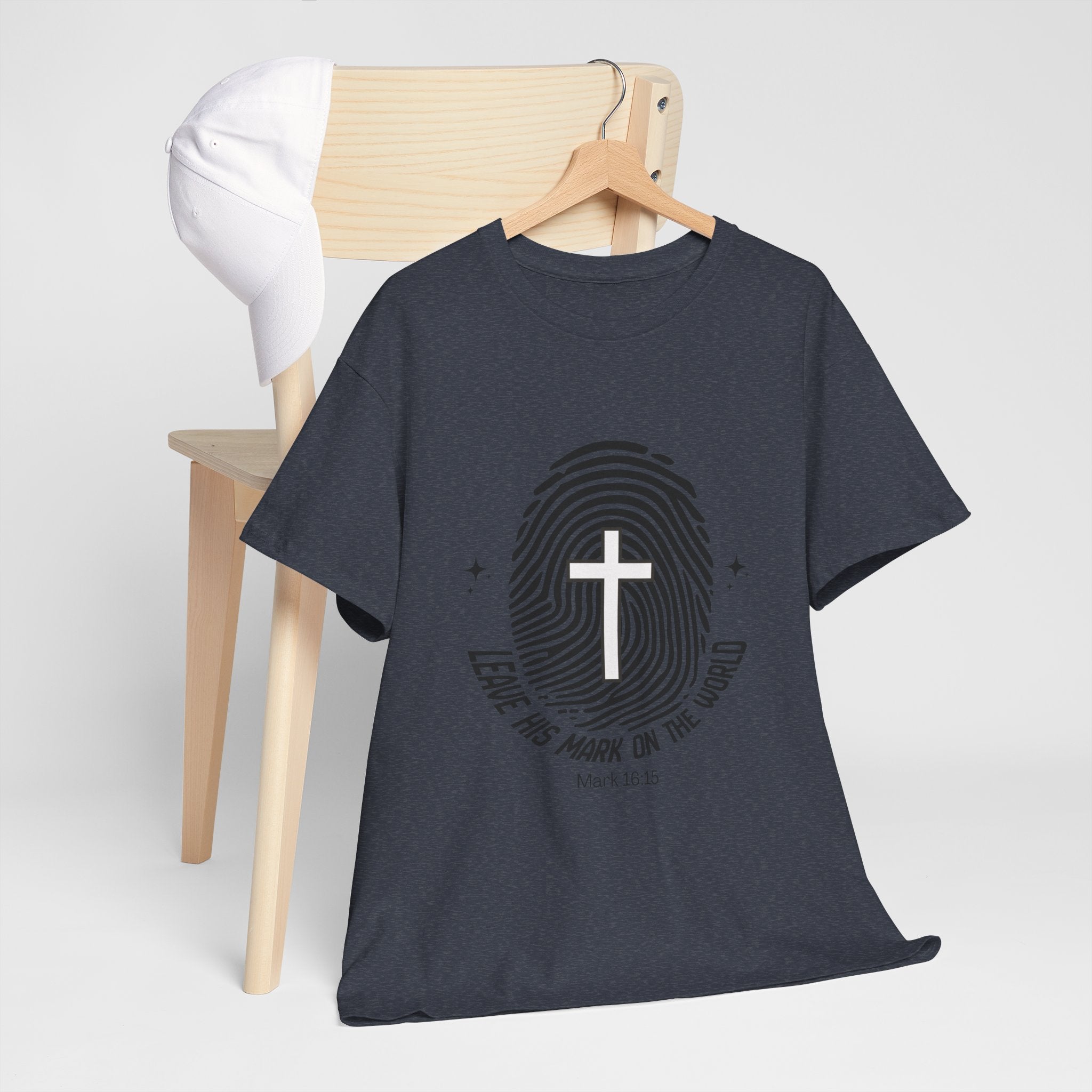 “Leave Your Mark — Mark 16:15 Tee”