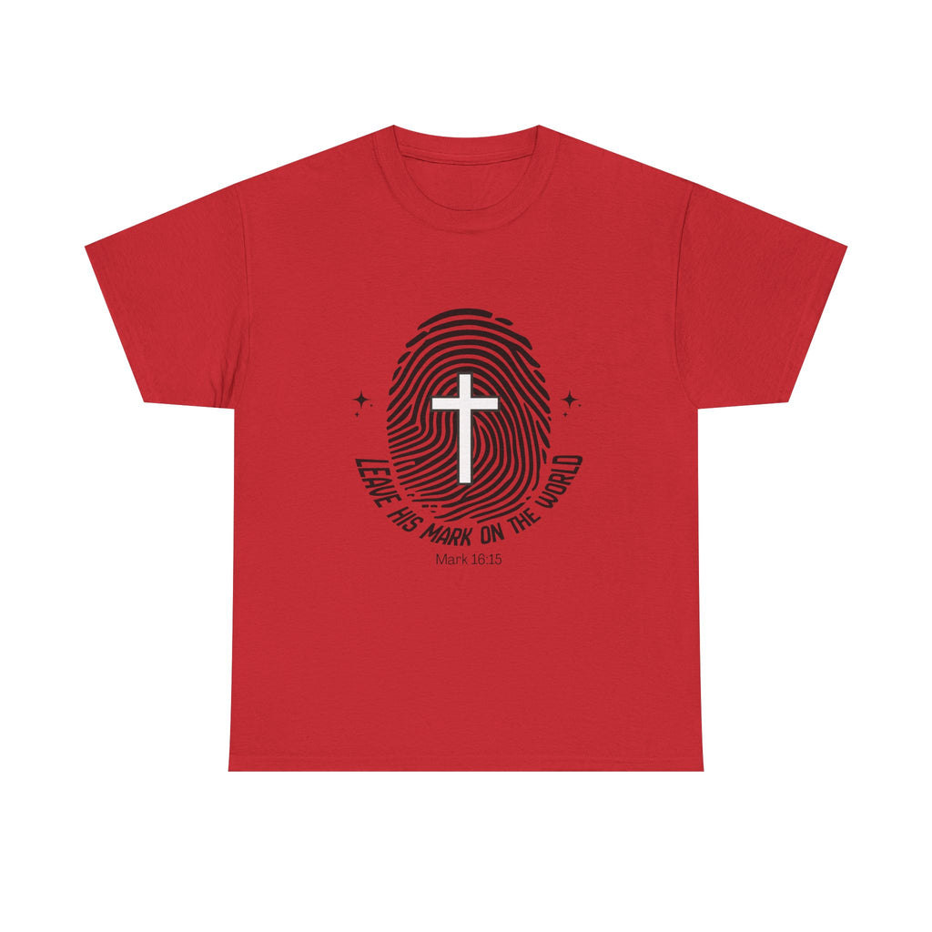 “Leave Your Mark — Mark 16:15 Tee”