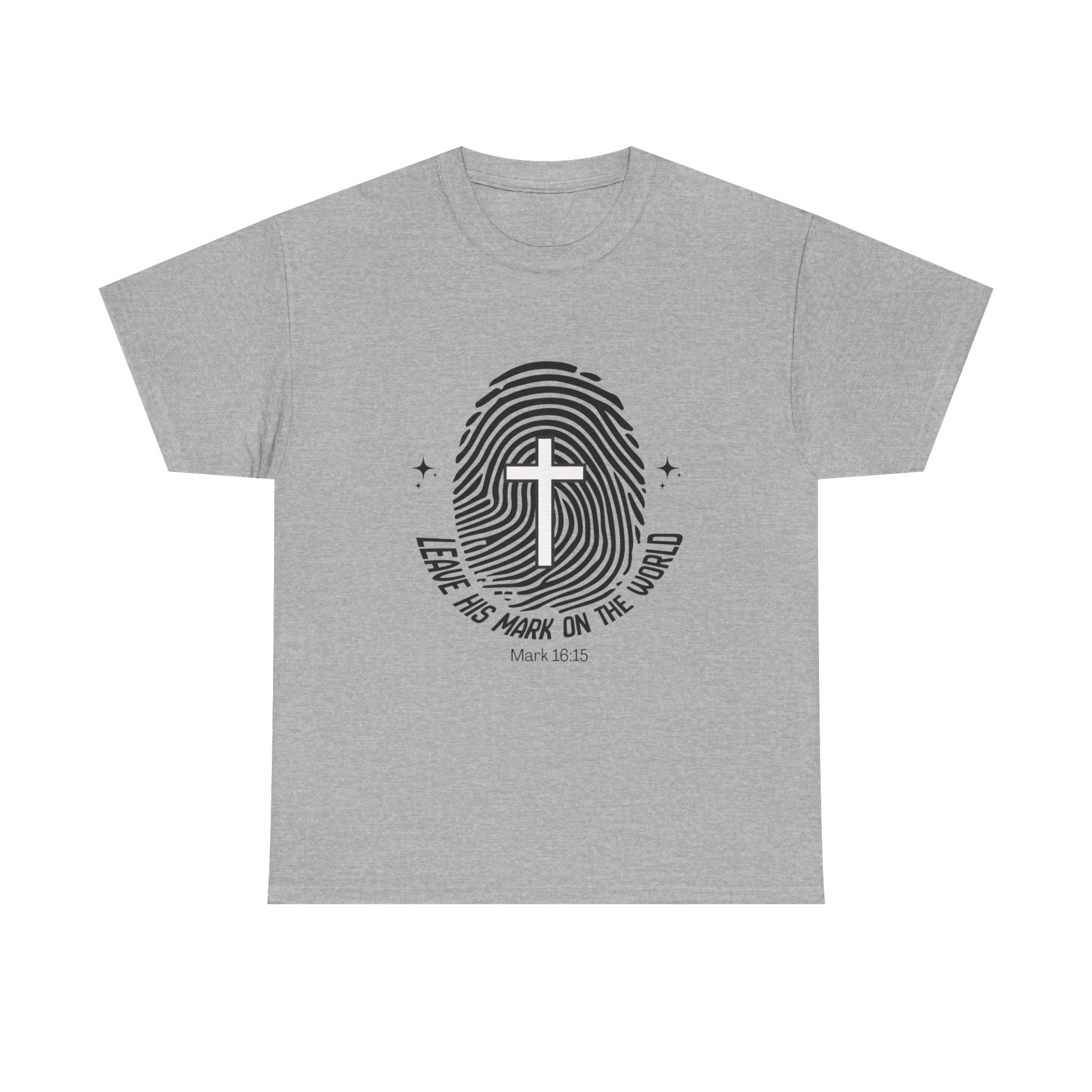 “Leave Your Mark — Mark 16:15 Tee”