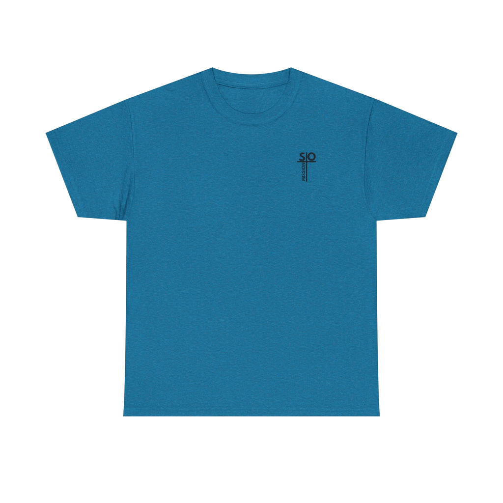 Leave Your Mark — Mark 16:15 Back Print Tee