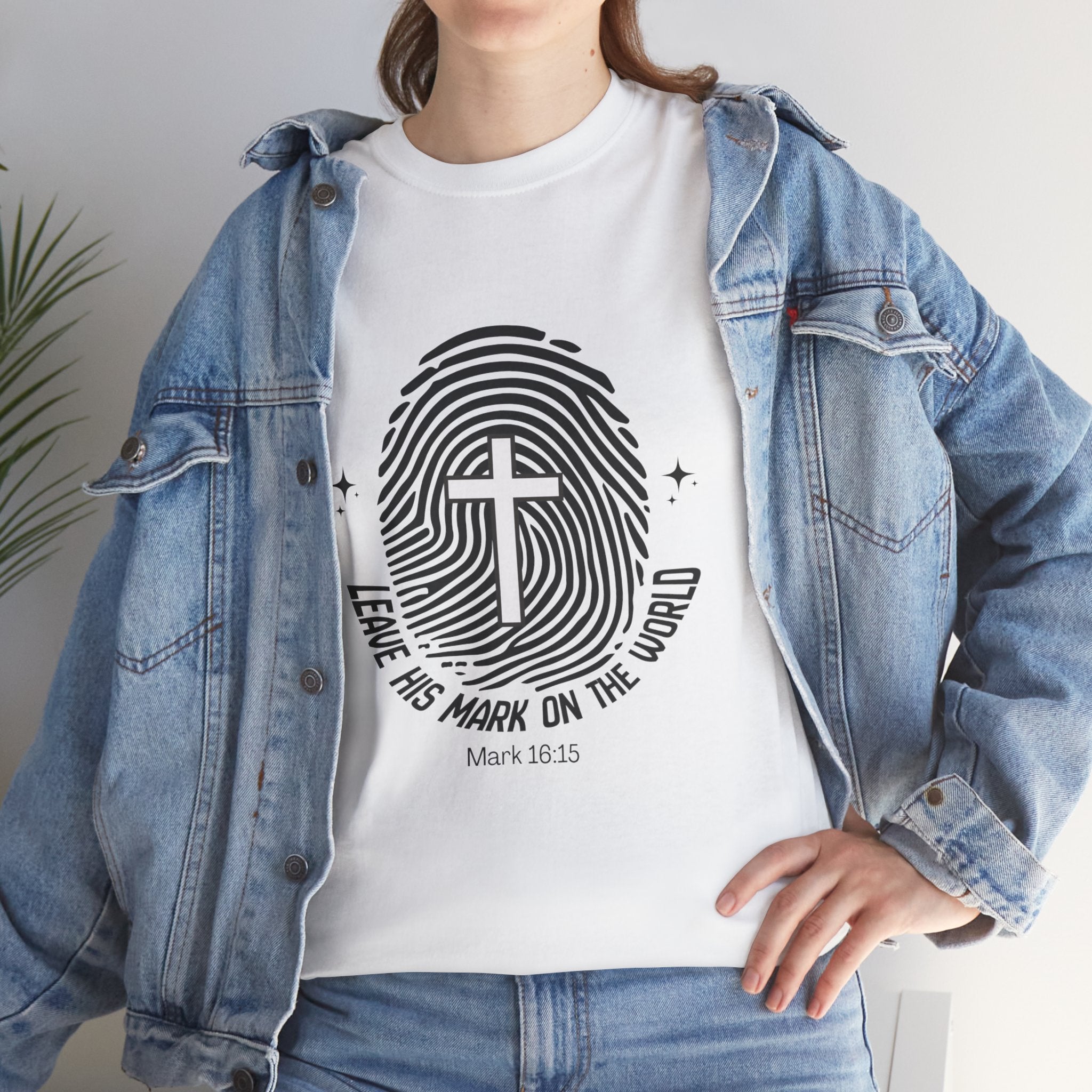 “Leave Your Mark — Mark 16:15 Tee”
