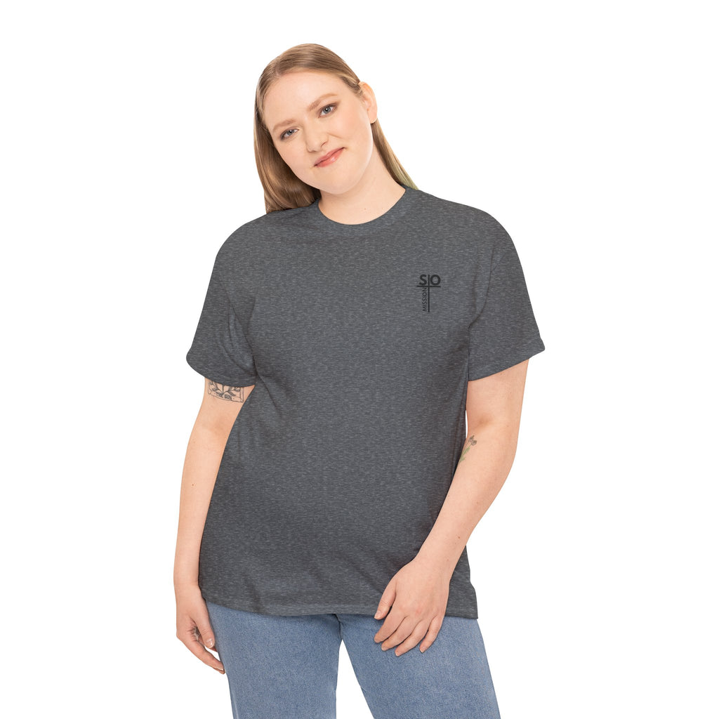 Leave Your Mark — Mark 16:15 Back Print Tee
